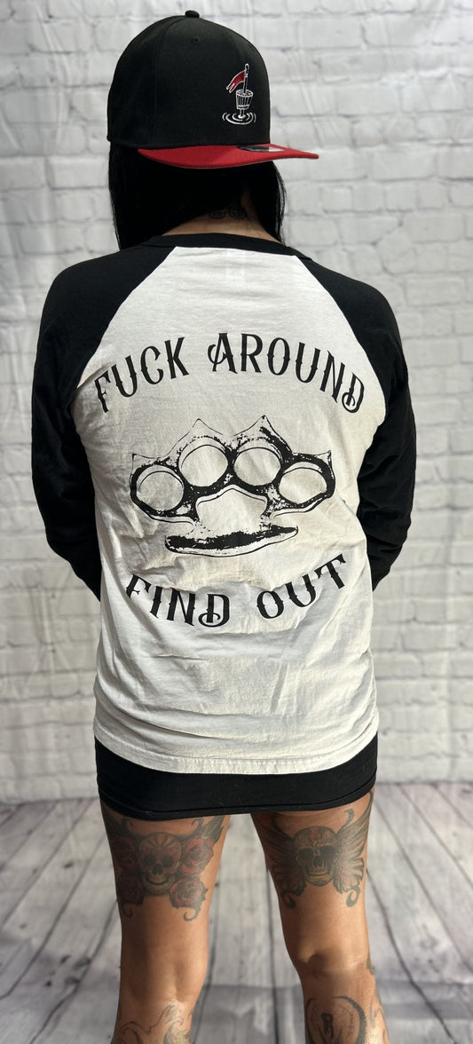 Fuck Around Find Out - Baseball T-Shirt image 0