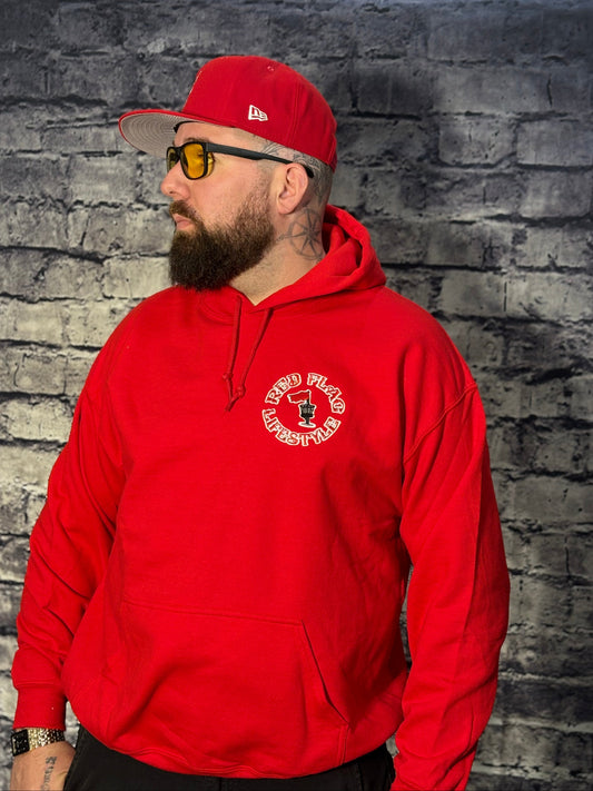 Red Flag Lifestyle Classic Red Hoodie