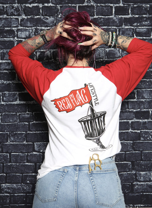 Women's OG White & Red 3/4 image 1