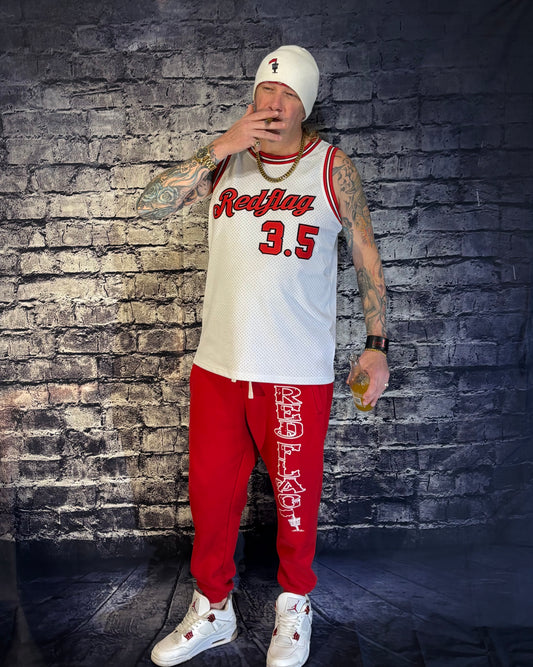 Basketball Jersey White