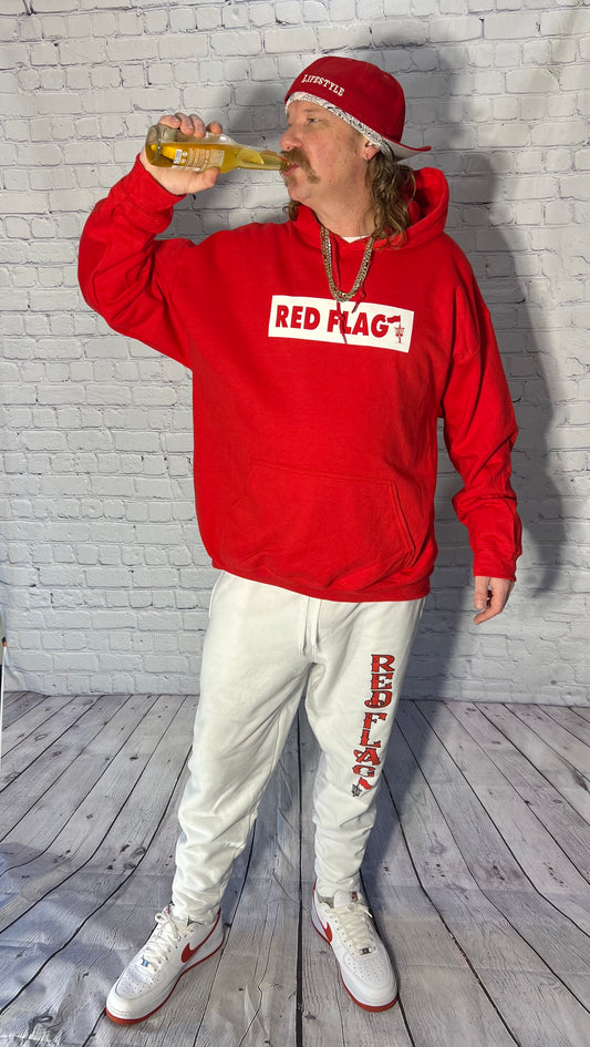 Red Flag Supreme Hoodie