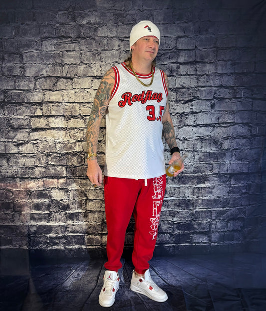 Red Sweatpants