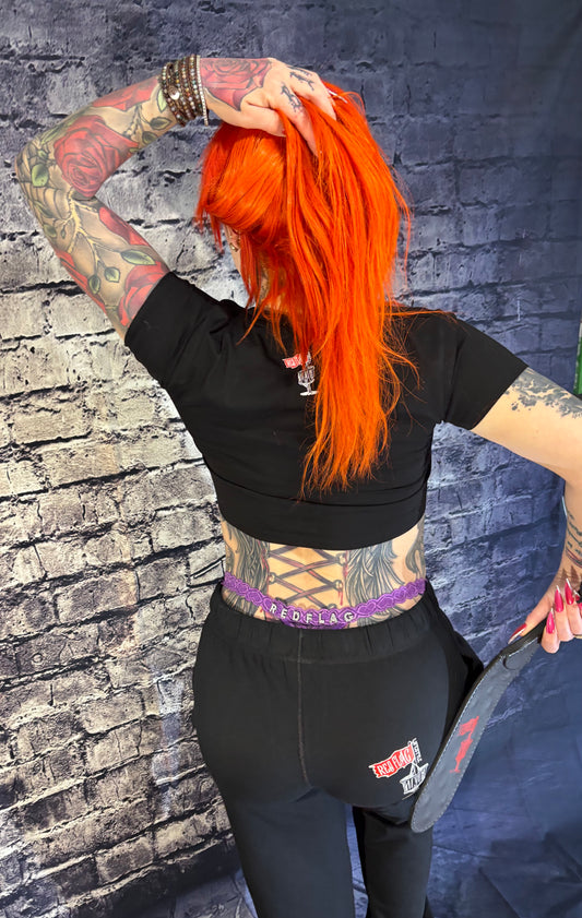 Feral as Fuck Crop Top