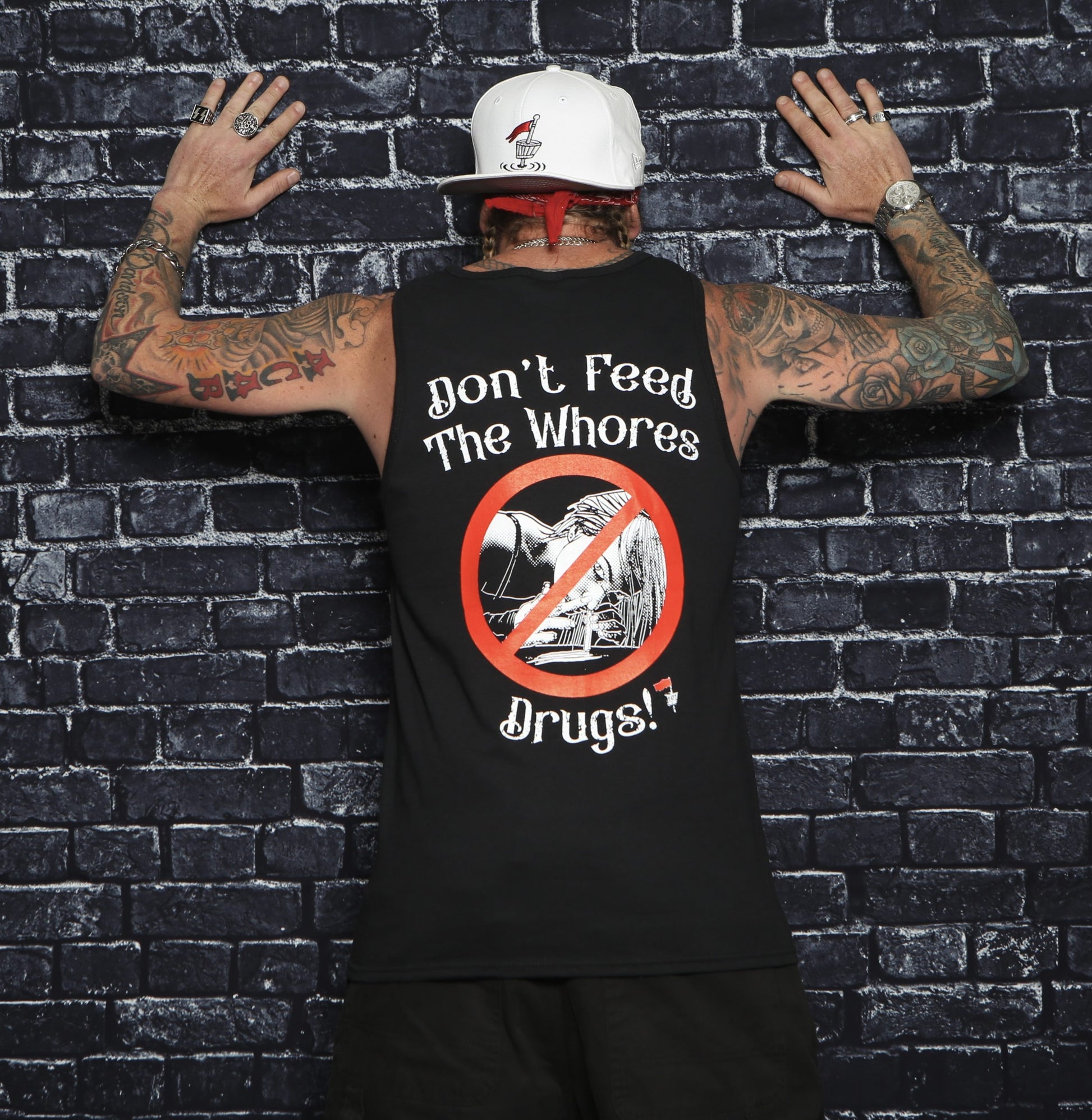 Don't Feed the Whores Drugs, tank image 2
