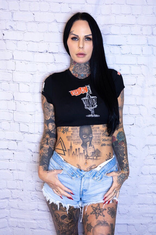 Red flag OG Crop top image 0