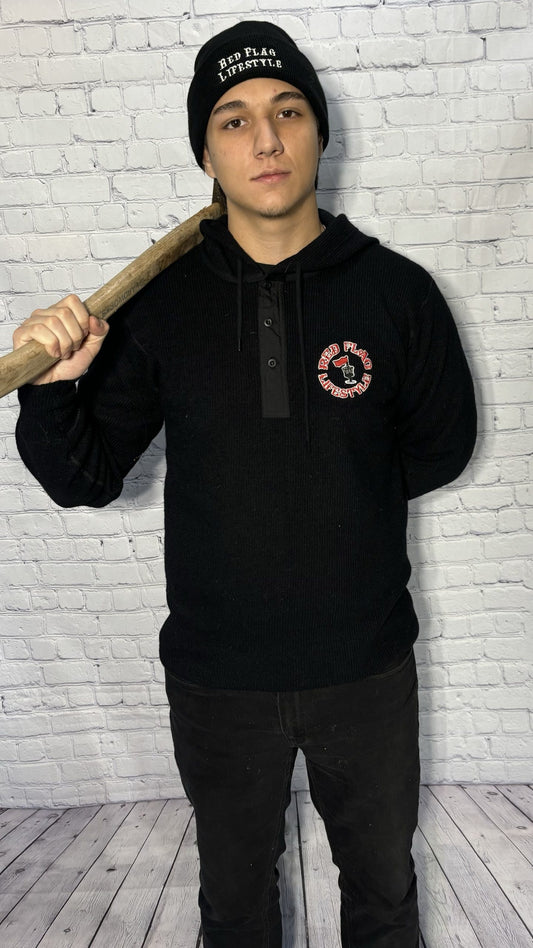 Stanfield’s black with hood image 1